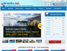 Tablet Screenshot of hrvaska.net